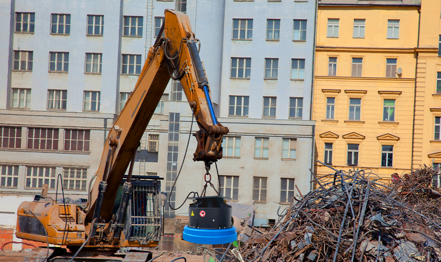 Aimants pour nettoyer les chantiers